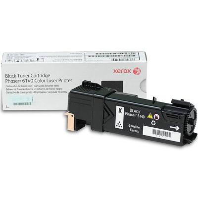 Тонер касета xerox phaser 6140 toner cartridge, 2600 страници, черен, 106r01484