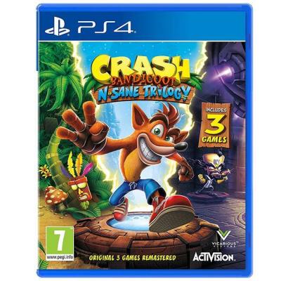 Игра crash bandicoot n. sane trilogy за playstation 4