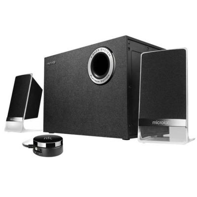 Колони microlab m200 bt, 80 dbi, 35 hz - 20 khz, 2 x 12 watt + 16 watt rms,m-200bt_vz