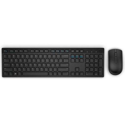 Безжични клавиатура и мишка dell -km636 - uk (qwerty) - черни, 580-adfz-14