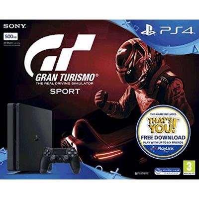 Конзола sony gt sport 500gb ps4 bundle (includes free download of that's you)