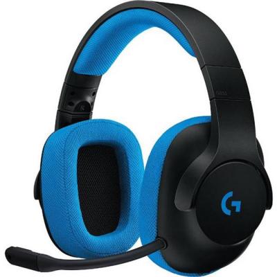 Геймърски слушалки logitech, g233 prodigy, микрофон, черни, logitech-head-g233