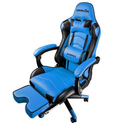 Геймърски стол raidmax drakon dk709 синьо и черно