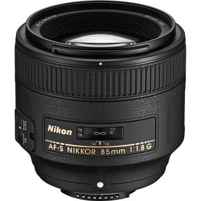Обектив nikon af-s 85mm f/1.8g nikkor lens for nikon digital slr cameras