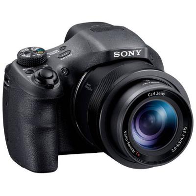 Цифров фотоапарат sony cyber shot dsc-hx350 черен + sony cp-v3 portable power supply 3000mah, бял, dschx350b.ce3_cp-v3w_promo