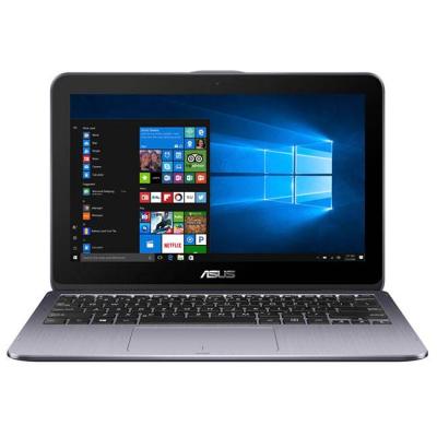 Лаптоп asus flip tp203na-bp063t, intel dual-core celeron n3350 (up to 2.4 ghz,2mb ), 11.6 инча hd (1366x768) led glare touch, 4gb (onboard), 90nb0eq1-