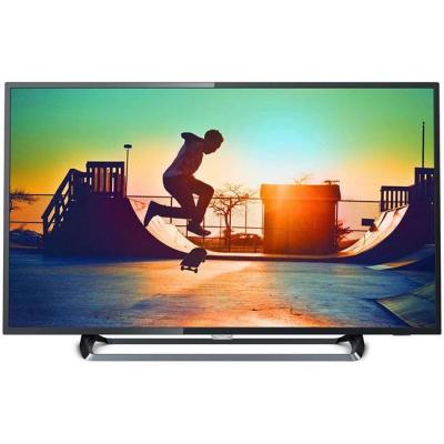 Ултратънък 4k smart led телевизор philips 50 инча ultra hd (3840 x 2160 pixels), quad core, dvb-t2,c,s2, ambiligt 2, 50pus6262/12