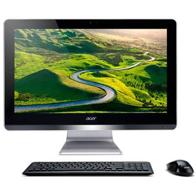 Настолен компютър - всичко в едно acer aspire z20-730 aio, 19.5 инча fullhd (1920x1080) no touch, intel pentium j4205 (up to 2.60ghz, 2mb), 4gb ddr3,
