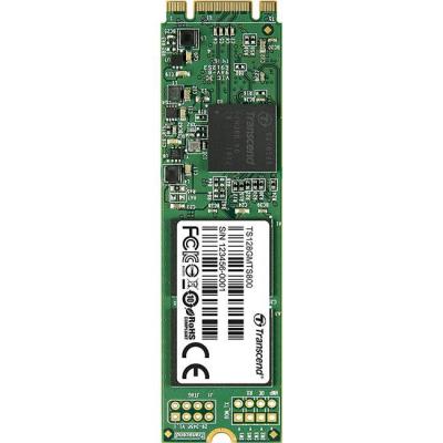 Диск transcend 128gb m.2  2280(80 x 22mm) ssd sata3 mlc, read up to 560mbs, ts128gmts800s