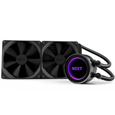 Водно охлаждане за процесор nzxt kraken x62 (280mm), rl-krx62-02 amd/intel, nzxt-fan-rl-krx62-02
