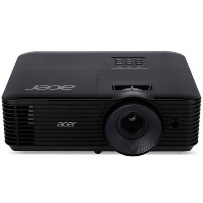Мултимедиен проектор, acer projector x118, dlp, svga (800x600), 3600 ansi lumens, 20000:1, 3d, vga, dc out (5v/2a, usb-a), черен, mr.jpz11.001