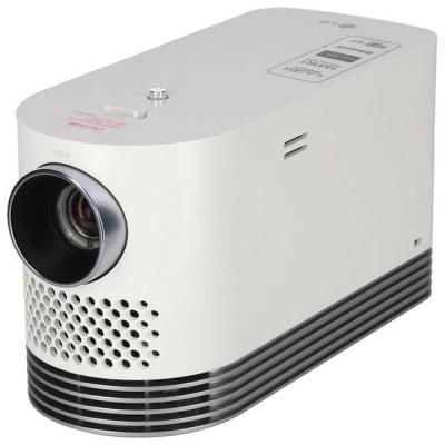 Мултимедиен проектор lg hf80jg, laser (ld + p/w) portable projector 2000 ansi lumens, vivid and clear 1080p picture quality (1920x1080), wireless scre