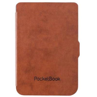 Калъф pocketbook jpb626(2)-lb-p за ebook четец, 6 инча, кафяв, pocket-cover-jpb626(2)-lb-p