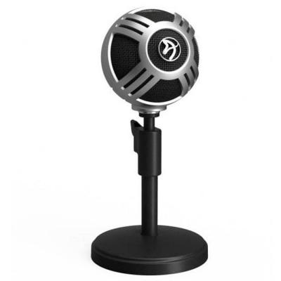 Настолен микрофон arozzi sfera pro silver, ar-sfera-pro-silver