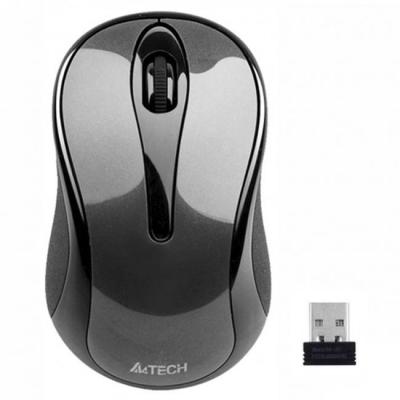 Безжична мишка a4tech g3-280a, v-track padless, сива, usb, a4-mouse-g3-280a