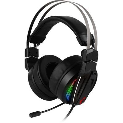 Геймърски слушалки msi immerse gh70 game headset, черни
