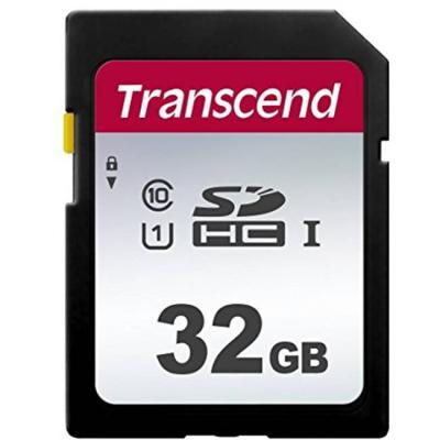 Памет transcend 32gb sdhc i, uhs-i u1, read-write: up to 95mbs, 45mbs, ts32gsdc300s