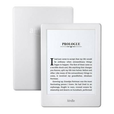 Четец за е-книги amazon kindle glare-free 6 инча, touch 4gb (8.gen), бял,(white) touchscreen display - разопакован
