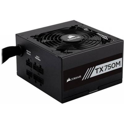 Захранване corsair enthusiast series tx750 power supply, modular 80 plus gold 750 watt, eu version, cp-9020131-eu