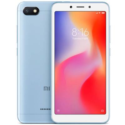 Смартфон xiaomi redmi 6, 3/32gb, dual sim, 5.45 инча, 12+5mp, син, mzb6341eu