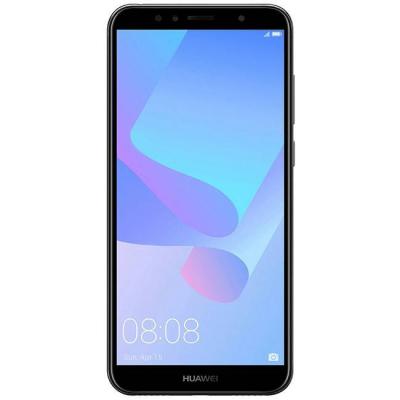 Смартфон huawei y6 2018, dual sim, atu-l21, 5.7', 1440x720, qualcomm msm8937 4x1.4 ghz a53 & 4x1.1 ghz a53, 2gb,16gb,4g lte,13mp/5mp,bt, 6901