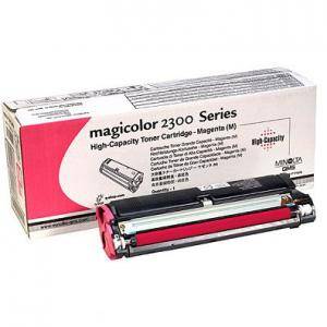 Тонер касета за konica minolta magicolor 2300 ser., червен (1710517-007)