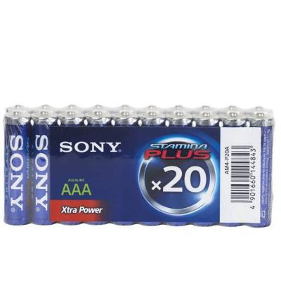 Батерия sony am4-p20a 20x aaa alkaline plus batteries - shrink, am4-p20a
