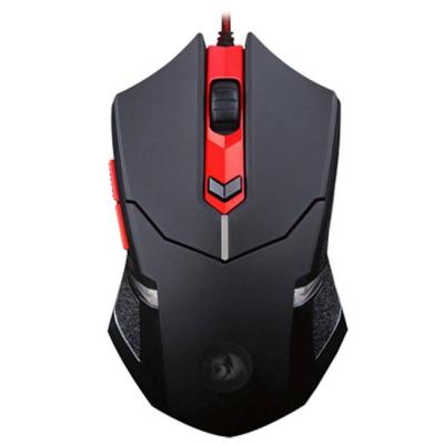 Геймърска мишка redragon centrophorus m601-3, 2000 dpi, черен/червен, m601-3-bk_vz