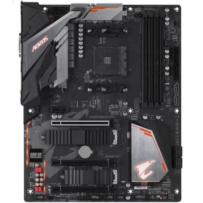 Дънна платка gigabyte b450 aorus pro socket am4, 4 x ddr4, rgb fusion, (rev. 1.0), ga-mb-b450-aorus-pro
