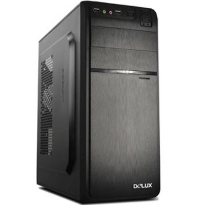 Кутия за настолен компютър delux dw600 със захранващ блок delux dlp-21d, dw600+dlp 21d_vz