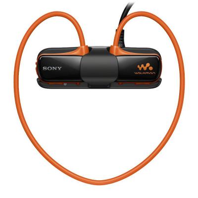 Mp3 плейър sony nwz-w273s 4gb memory, waterproof, zappin, quick-charge, orange. nwzw273sd.cew