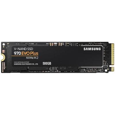 Твърд диск ssd samsung 970 evo plus, 500 gb, 3d v-nand flash, nvme m.2, mz-v7s500bw