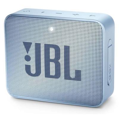 Блутут колонка jbl go 2 светлосин, до 10 m, 180hz - 20000hz, 3.5 mm jack, jbl-go2-cyan