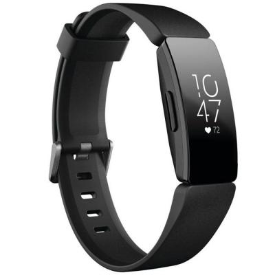 Смарт фитнес гривна fitbit inspire hr, черен, fb413bkbk