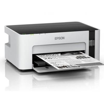 Мастилоструен принтер epson ecotank m1100, a4, white-black, usb, c11cg95403