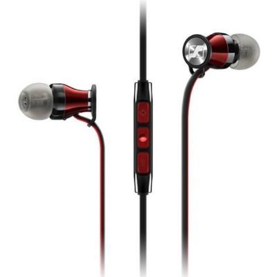 Слушалки с микрофон sennheiser momentum in-ear g (m2 ieg), микрофон, 15hz-22kнz честотен диапазон, 1.4 м ĸaбeл, червени, 506244