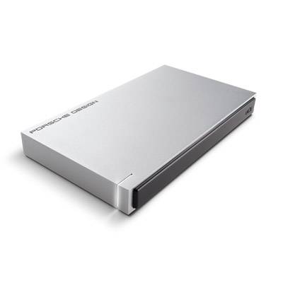 Твърд диск, lacie 1tb porsche design 2.5 инча, mobile drive usb 3.0 type c сив. stet1000403