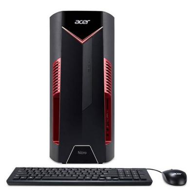 Настолен компютър, acer nitro n50-600, intel core i5-8400 (up to 4.00ghz, 9mb), 8gb ddr4(max.64gb), 256gb ssd & 1tb hdd, dvd+rw, dg.e0mex.066
