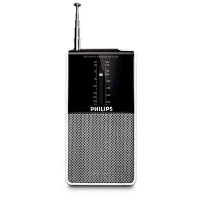 Радио портативно philips ae1530, fm/mw, батерии 2xr3, 1.5v, ae1530