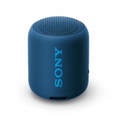 Тонколони sony srs-xb12 portable wireless speaker with bluetooth, blue, srsxb12l.ce7