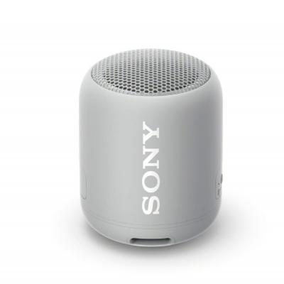 Тонколони sony srs-xb12 portable wireless speaker with bluetooth, gray, srsxb12h.ce7