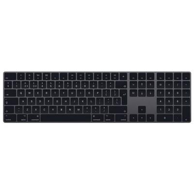 Клавиатура, apple magic keyboard with numeric keypad - us english - space grey, mrmh2lb/a