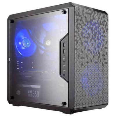 Кутия cooler master masterbox q300l magnetic dustfilter, mini-tower, черен, cm-case-mcb-q300l-kann-s00