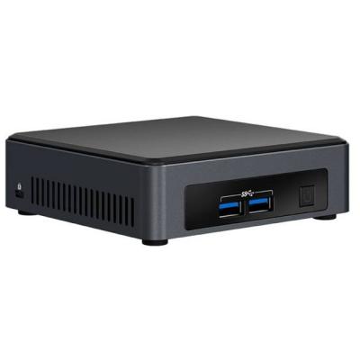 Настолен компютър intel vpro 24x7 qualified nuc 8th gen, core i7-8650u quad core 1.9ghz turbo 4.20 ghz, blknuc7i7dnk2e