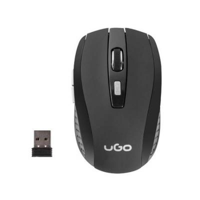 Мишка, ugo mouse my-03 wireless optical 1800dpi, black