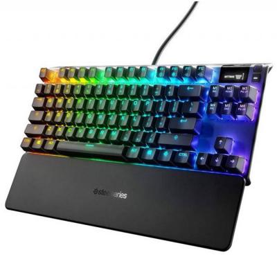 Механична геймърскa клавиатура steelseries apex pro tkl, steel-key-64734