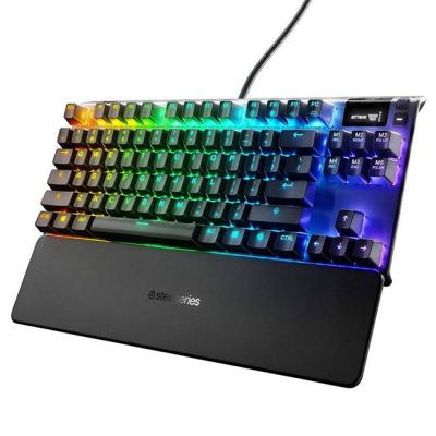 Механична геймърскa клавиатура steelseries apex 7 tkl brown switch, steel-key-64747