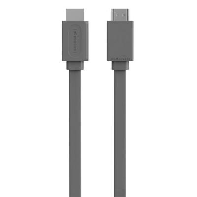 Кабел allocacoc hdmi 10576gy, flat, 1.5m, gray, 10576gy/hdmi15m
