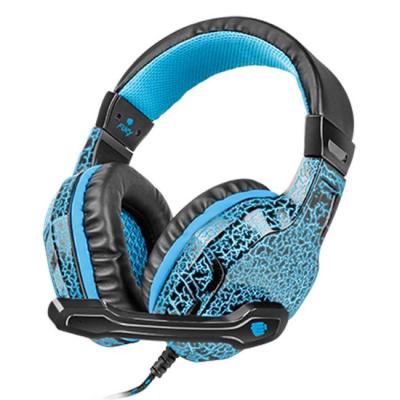 Геймърски слушалки с микрофон fury hellcat, black/blue, nfu-0863
