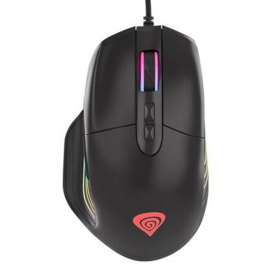 Геймърска мишка genesis xenon 330, 4000 dpi, сензор paw3212, rgb подсветка, usb 2.0, черен, nmg-1375